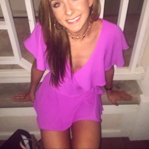 Size Small Purple DO+BE romper